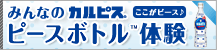 みんなのカルピス ピースボトル体験