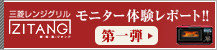 ZITANG モニター体験レポート